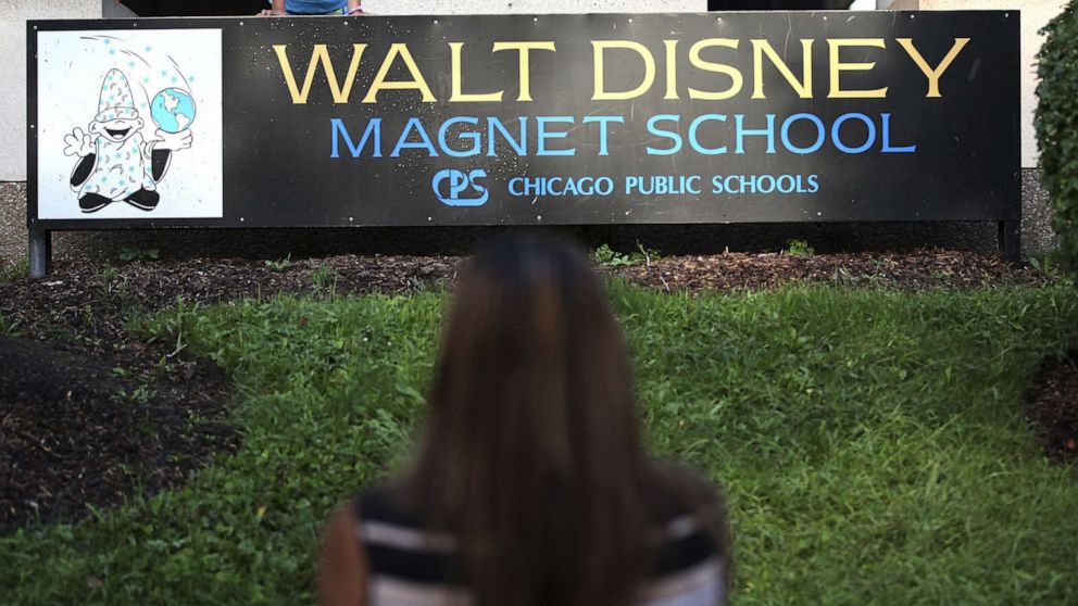 PHOTO: Walt Disney Magnet School in Chicago, September 2012.
