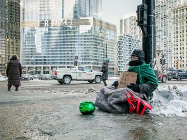 Homeless among most vulnerable as brutal cold takes over