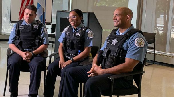 Boy saved by Chicago police officers who just graduated from the police ...