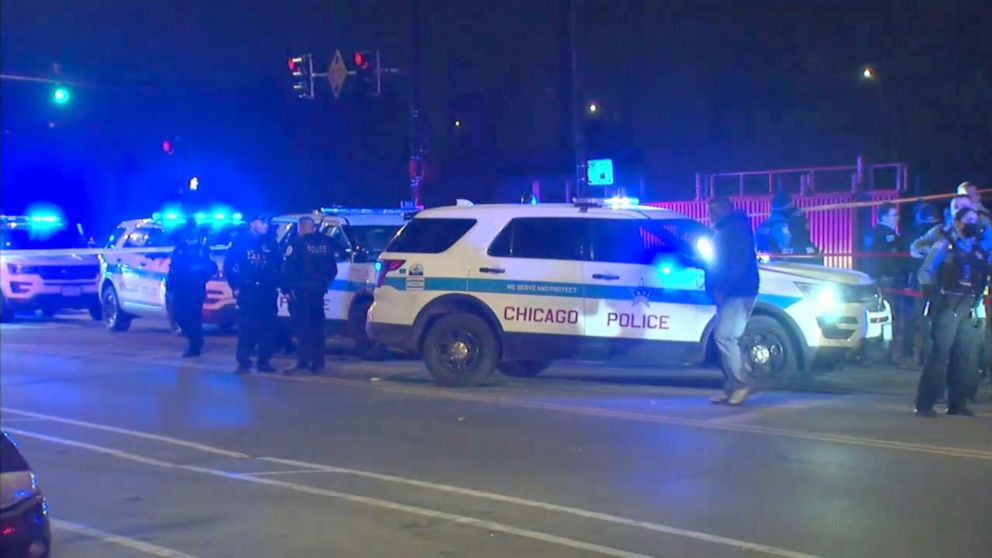 PHOTO: A shooting at a party on Chicago's South Side on the morning of March 14, 2021, killed two people and injured several others.