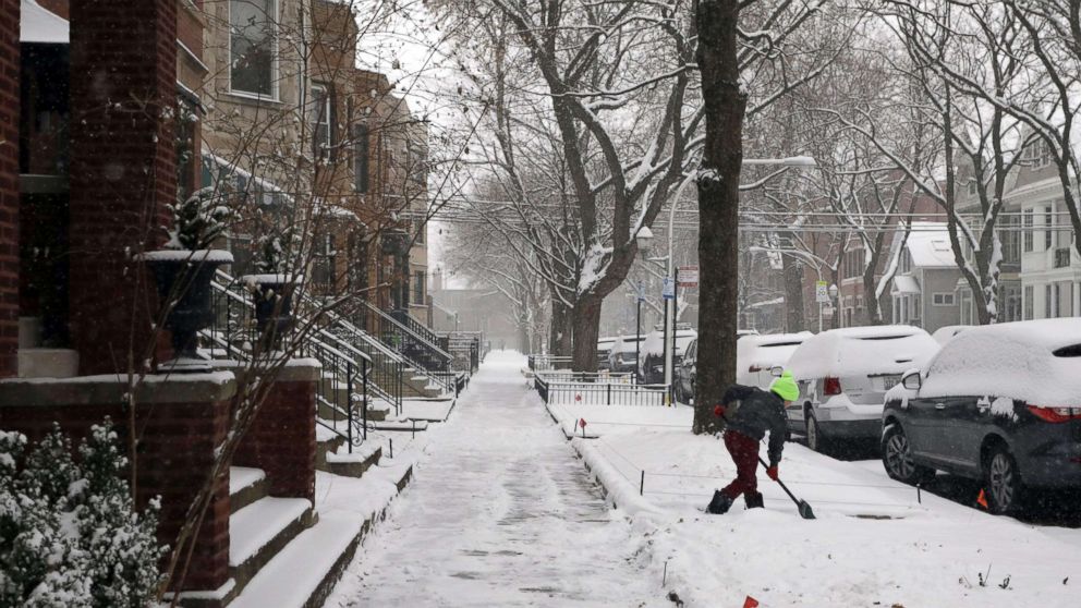 Winter weather delivers white Christmas across US ABC News