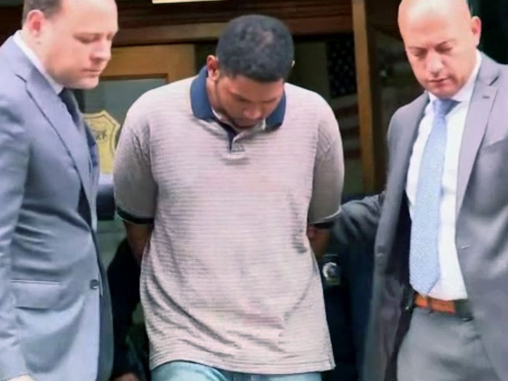 PHOTO: Randy Rodriguez-Santos was arrested and charged after four homeless men were killed and one was critically injured in an attack on Saturday in Manhattans Chinatown in New York, Sunday, Oct. 6, 2019.