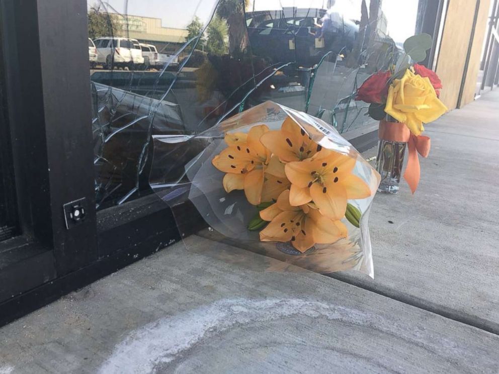PHOTO: A California Highway Patrol officer allegedly shot his wife dead before killing himself outside a Get Ripped Nutrition in Northern California.