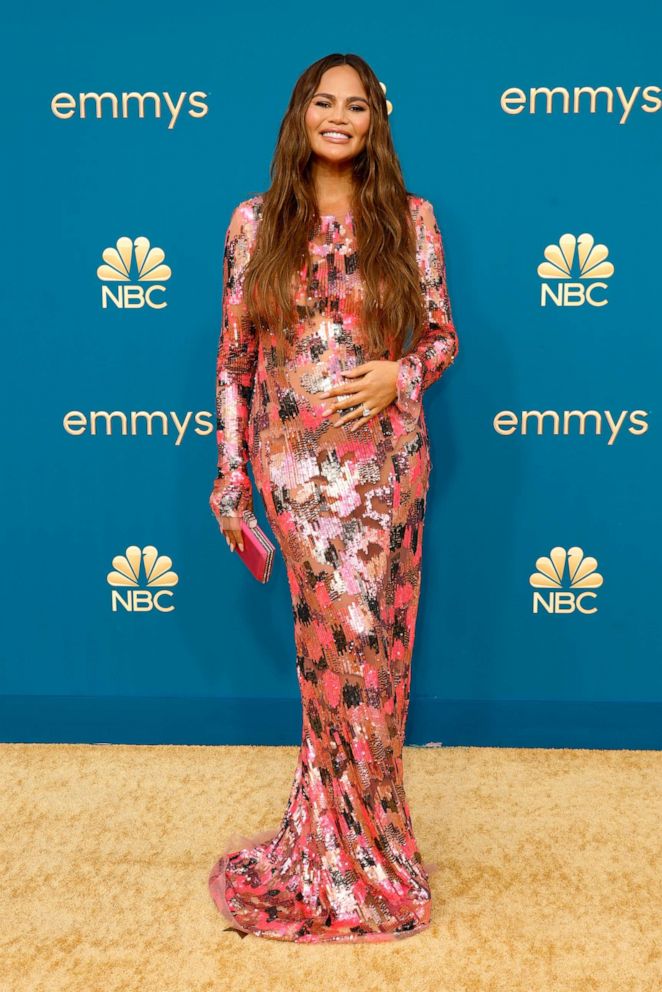 PHOTO: Chrissy Teigen attends the 74th Primetime Emmys at Microsoft Theater, on Sept. 12, 2022, in Los Angeles.