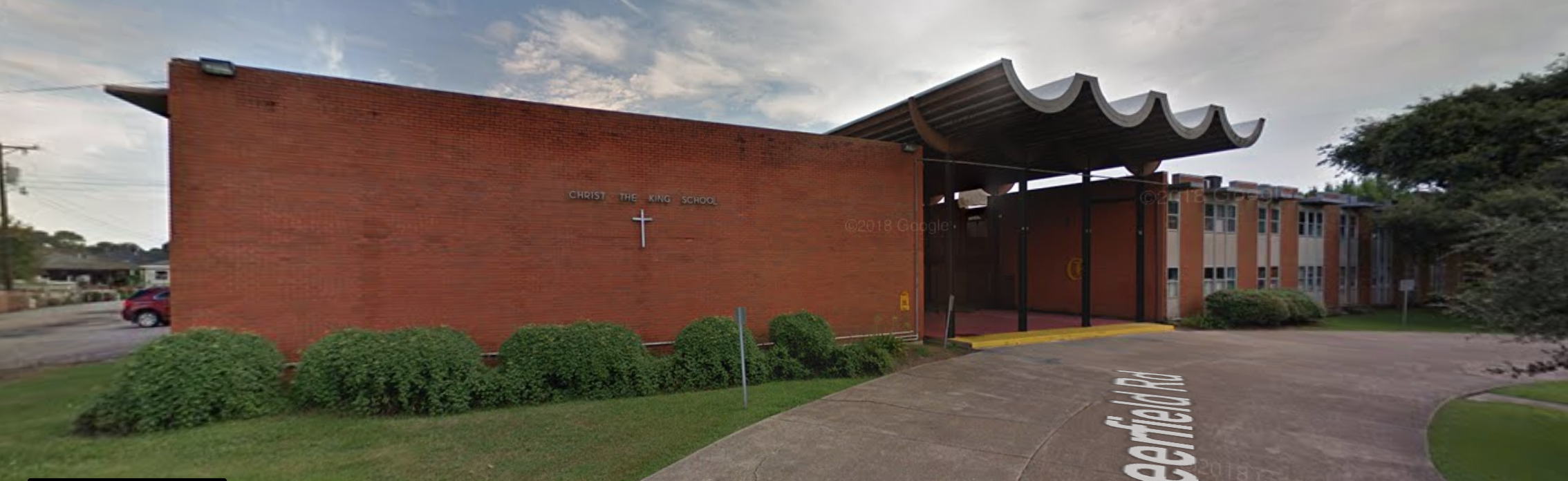 PHOTO: Christ the King Elementary School in Terrytown, Louisiana is seen here. 