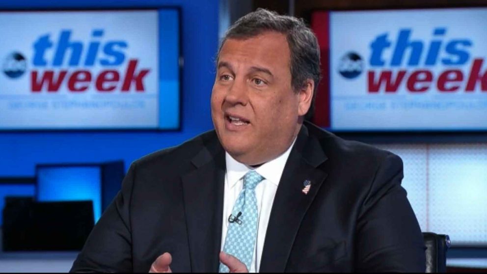 PHOTO: Former New Jersey Gov. Chris Christie appeared on "This Week," Jan. 27, 2019, to promote his new book, "Let Me Finish: Trump, the Kushners, Bannon, New Jersey, and the Power of In-Your-Face Politics."