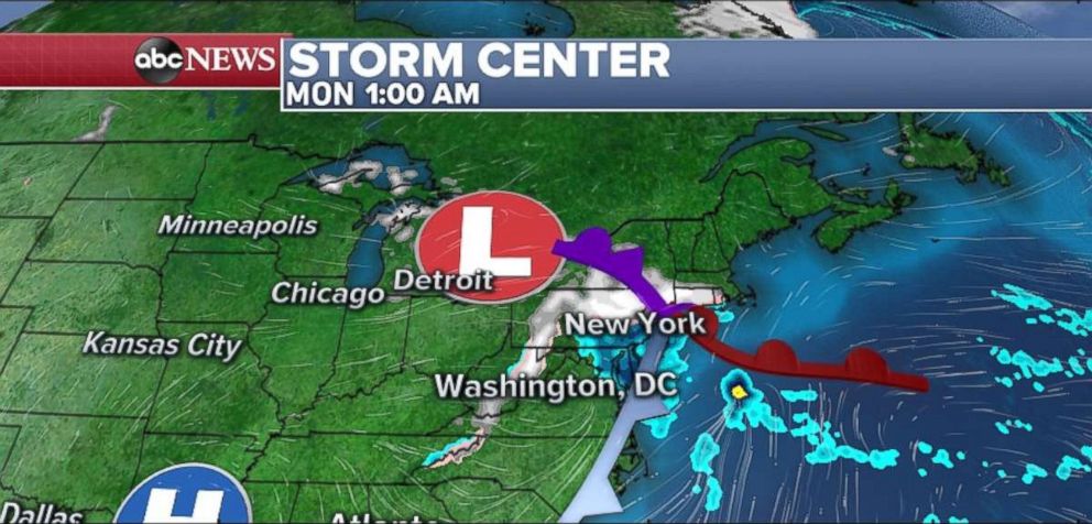 PHOTO: Snow could be in the offing for Chirstmas Eve in the Northeast.