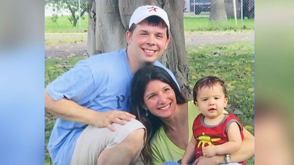 Christopher Brann, ex-wife Marcelle Guimaraes and Nicolas in an undated photograph. The two were married in 2008. She filed for divorce in 2012. She and Nicolas went to Brazil in 2013 and have not returned.