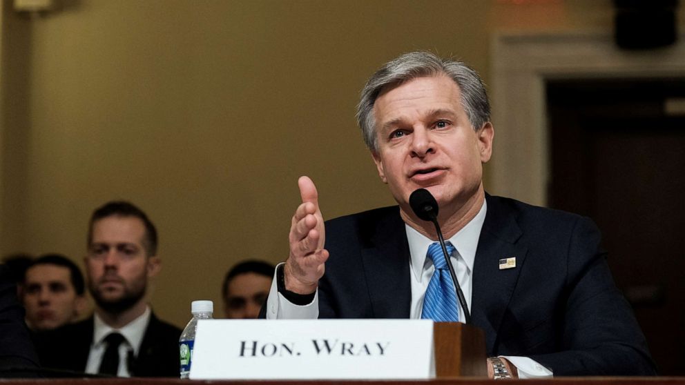 China has stolen American data more than any country: FBI Director Wray