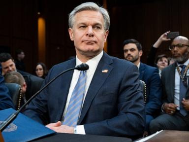 FBI director warns of 'dangerous individuals' coming across southern border