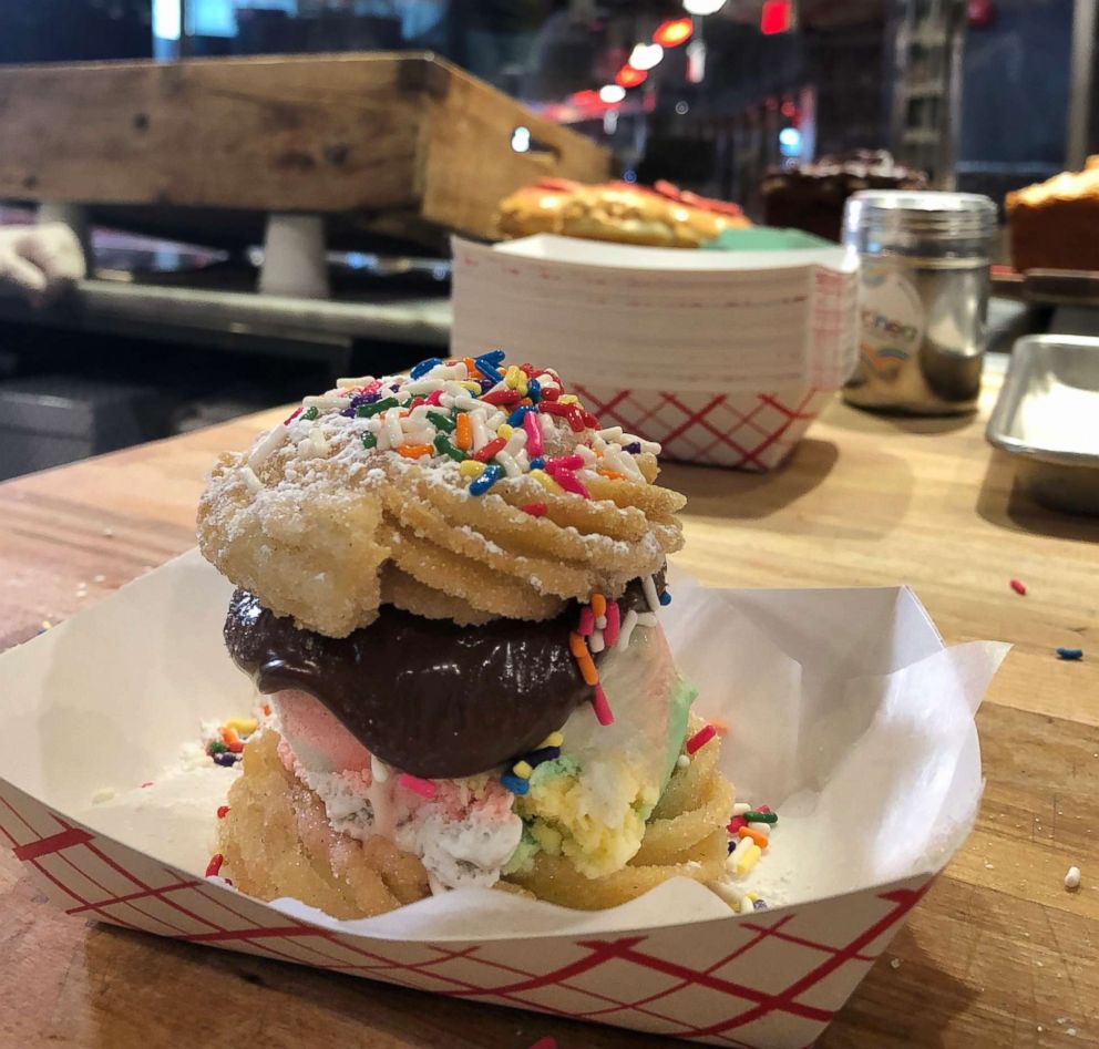 PHOTO: The Unicorn Churro Ice Cream Sandwich has been a hit at Dulcinea.