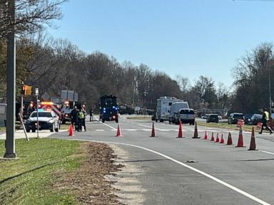 Man with apparent handgun outside CIA HQ in custody after barricade incident