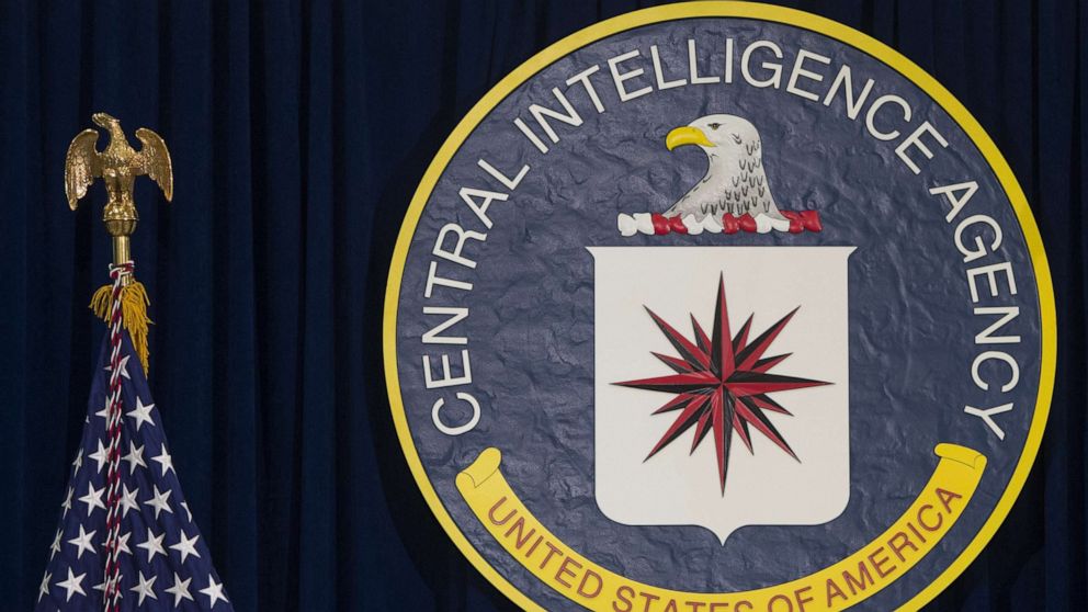 PHOTO: The seal of the Central Intelligence Agency is seen at CIA Headquarters in Langley, Va., April 13, 2016.