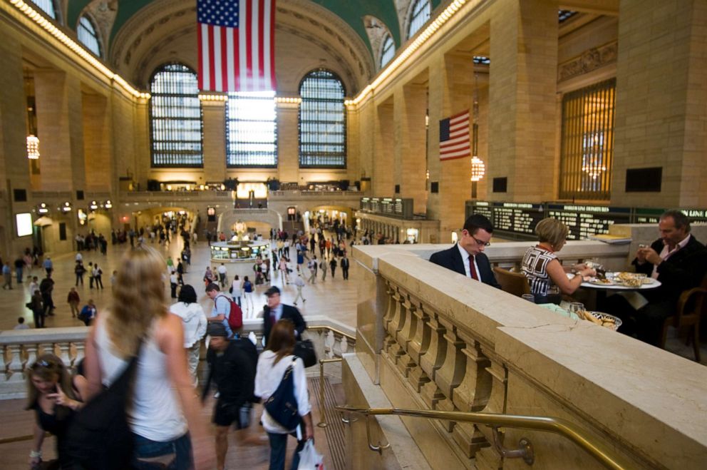 PHOTO: Cipriani Dolci in Grand Central Terminal located on the grand staircase in the lobby of Grand Central Station.