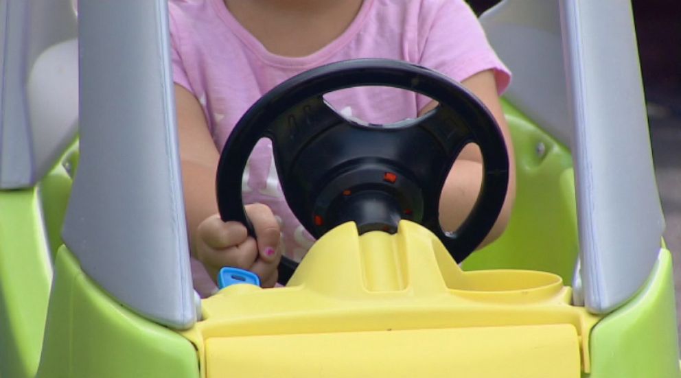 PHOTO: Kids play on playground at Circle Time Child Center in Kensington, Md.