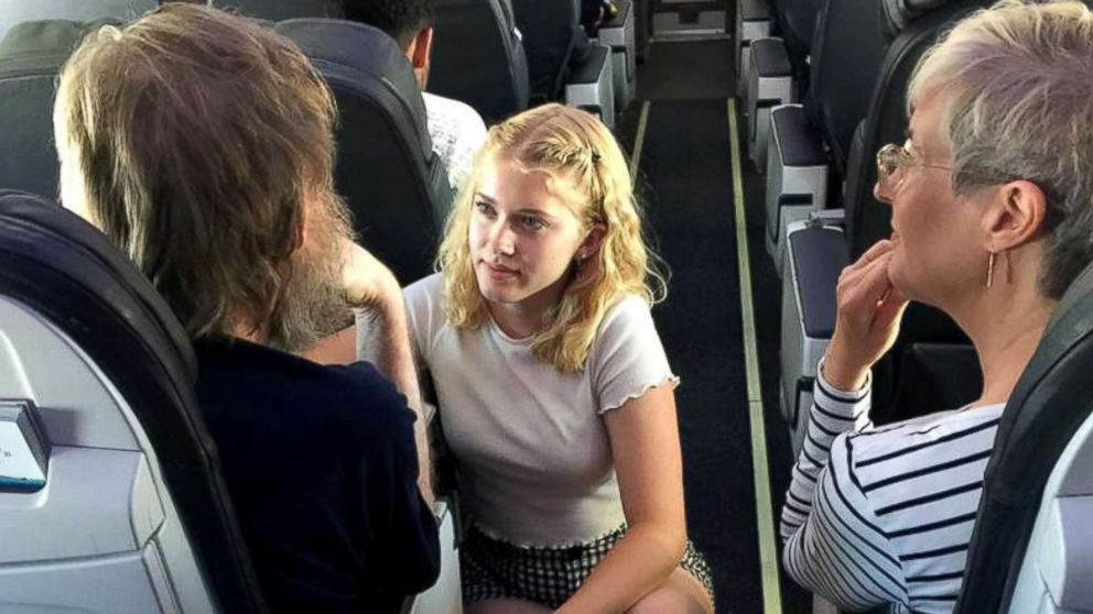 Cabin crew goes on a blind date in search of her next flight