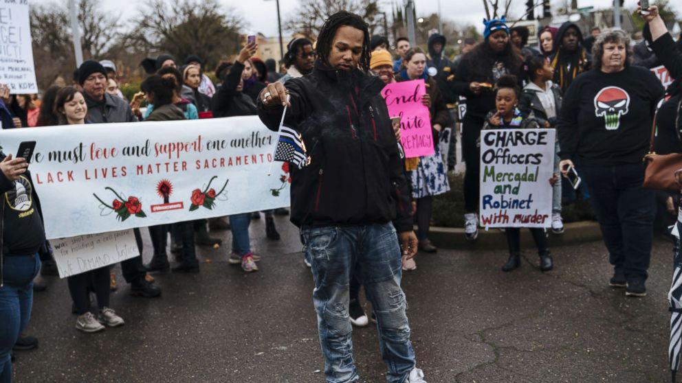 Stephon Clark protests result in more than 80 arrests in Sacramento ...