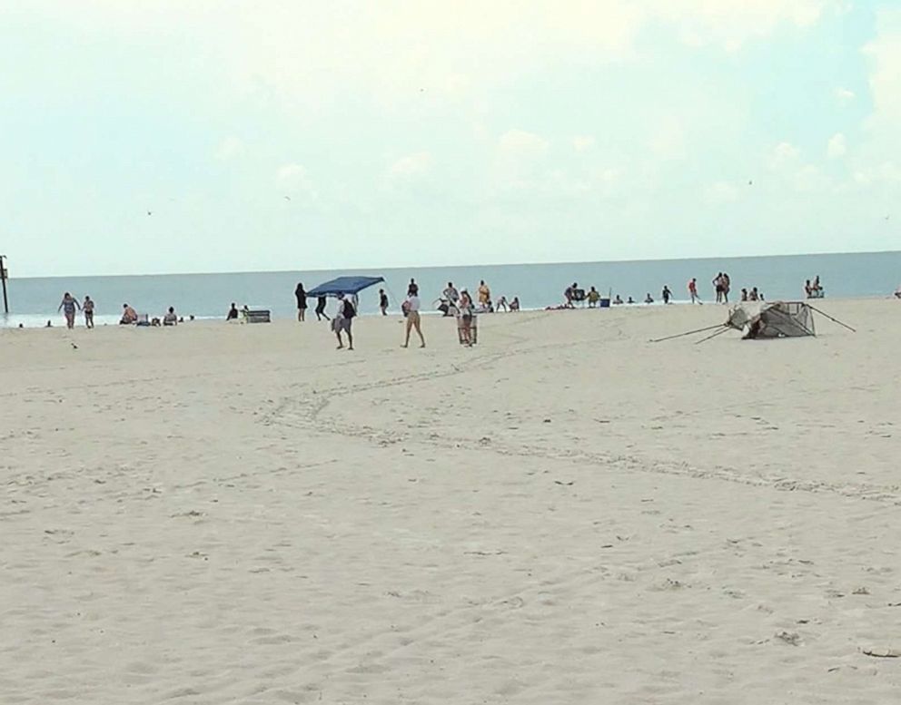 8 injured after lightning strikes Florida beach  ABC News