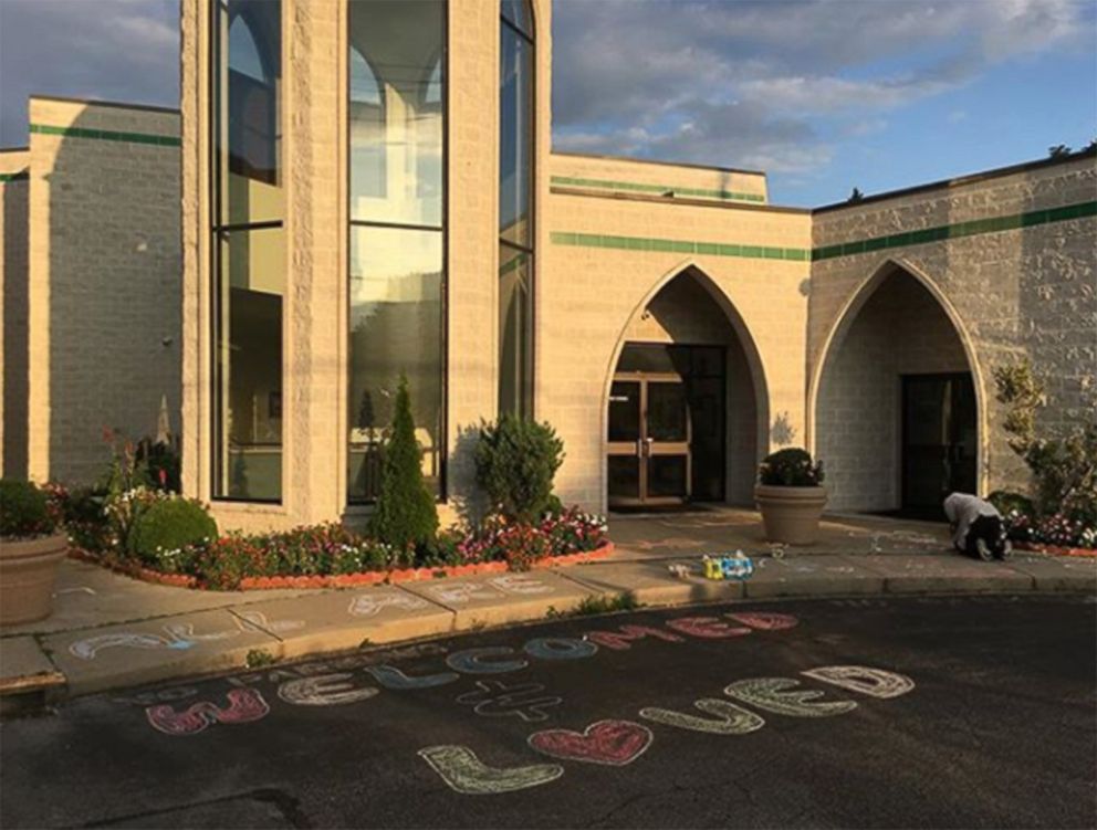 PHOTO: The Clifton United Methodist Church in Cincinnati posted this image of their church on their Instagram with the caption, "Chalking messages of love to our neighbors."