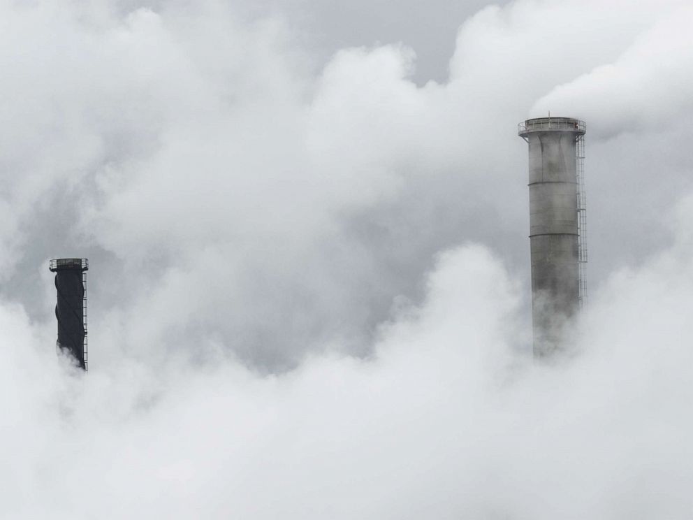 PHOTO: An undated photo of air pollution.