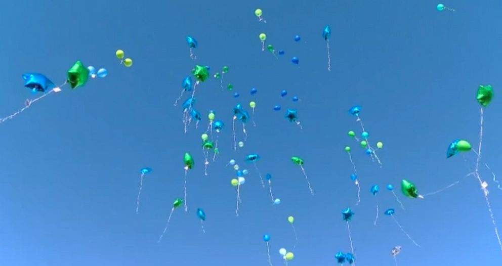 PHOTO: The family of Jayme Closs held a balloon release for her safe return, Dec. 15, 2018, in Barron, Wis.release, Dec. 15, 2018, in Barron, Wis. 