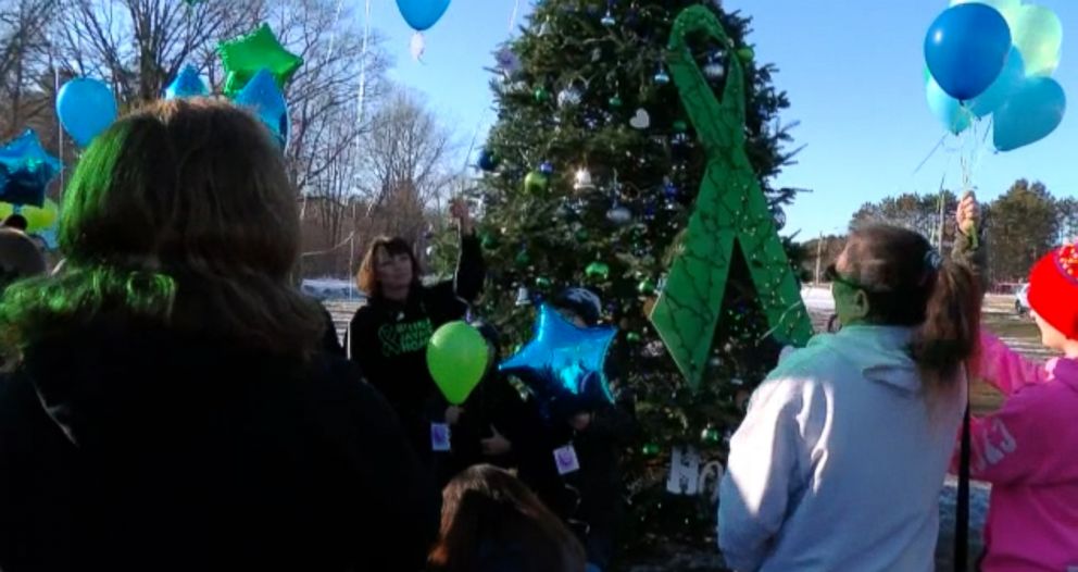 PHOTO: 	The family of Jayme Closs held a balloon release for her safe return, Dec. 15, 2018, in Barron, Wis.