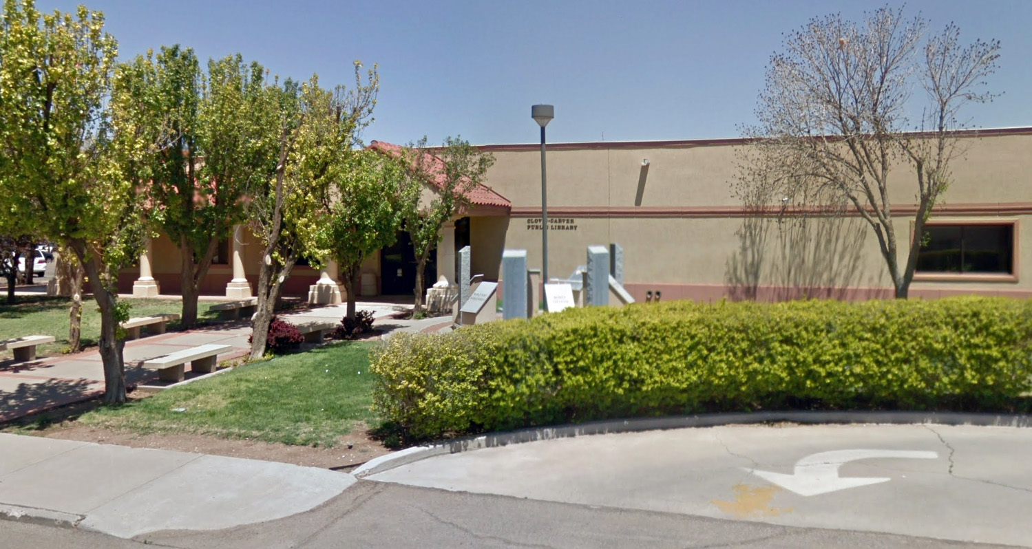 PHOTO: The Clovis-Carver Public Library in Clovis, N.M. is seen in an undated Google Street View image.