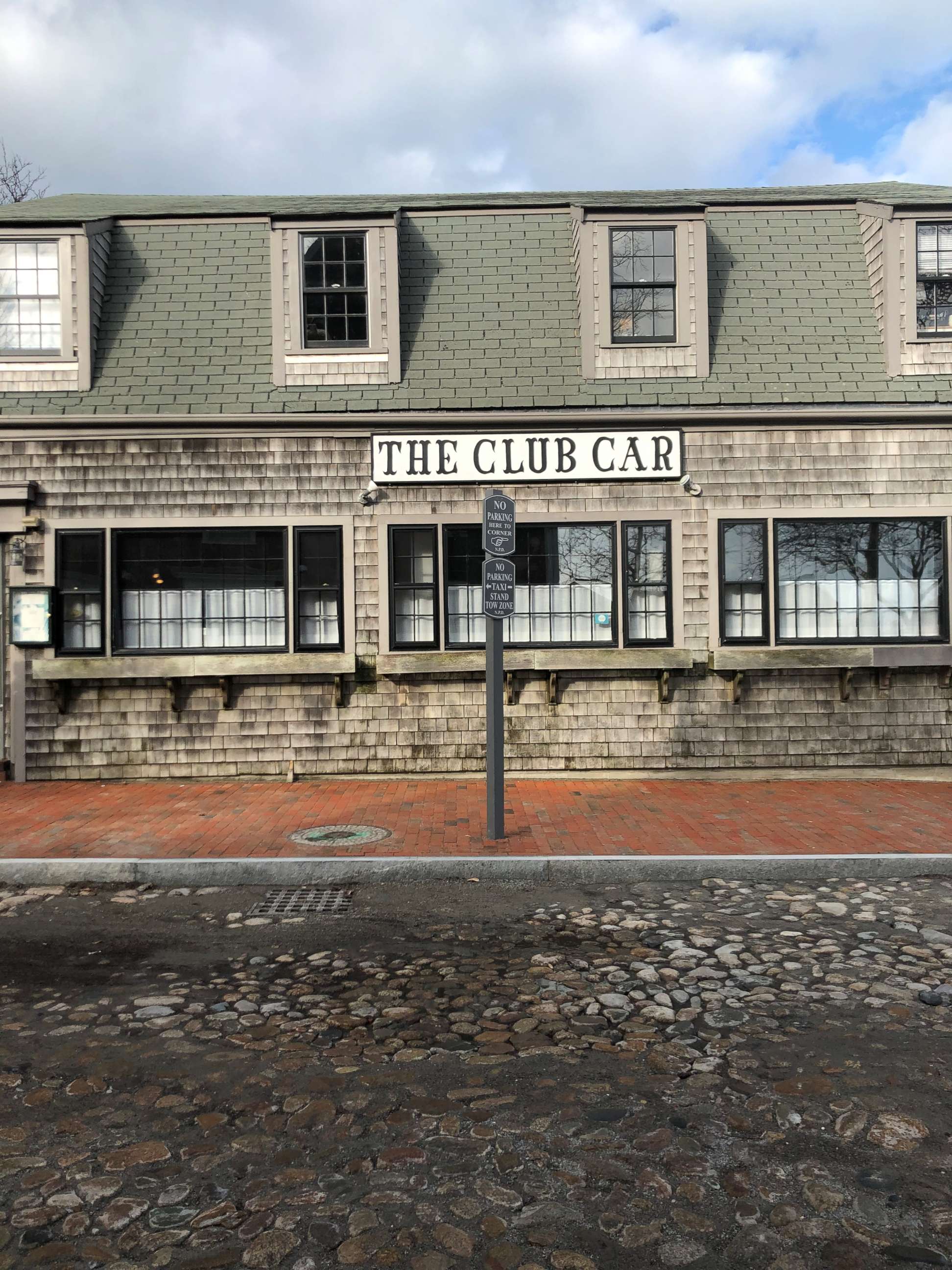 PHOTO: The Club Car in Nantucket, Mass., Jan. 6, 2019. 