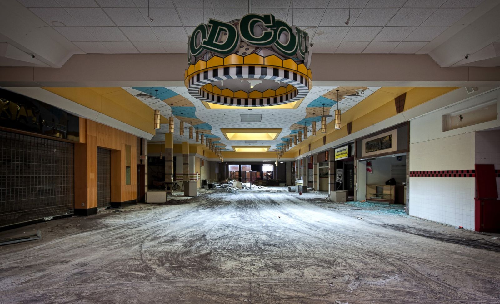 See Inside Vast Abandoned Mall Photos Abc News