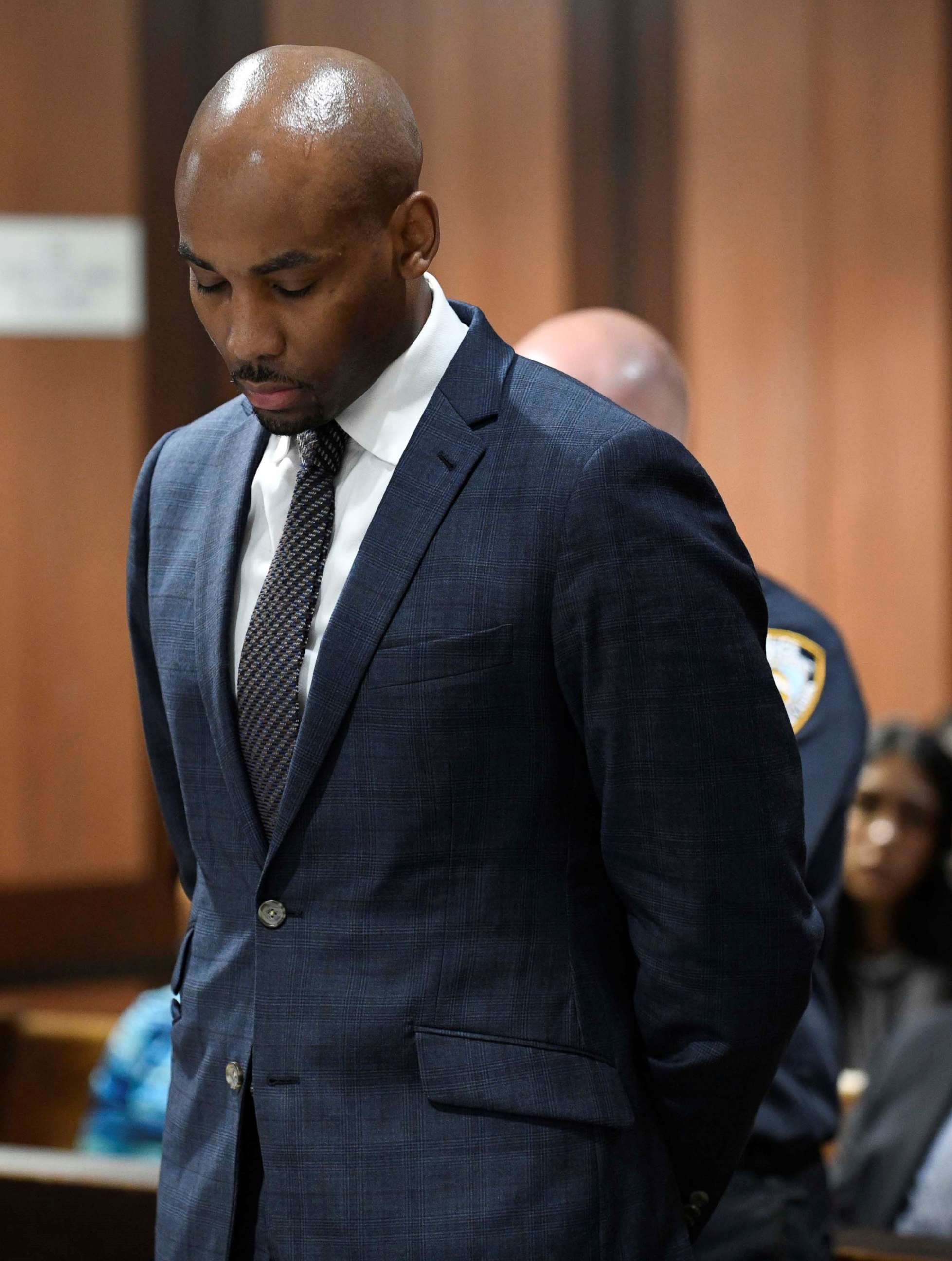 Jamill Jones was arraigned on Thursday in New York.