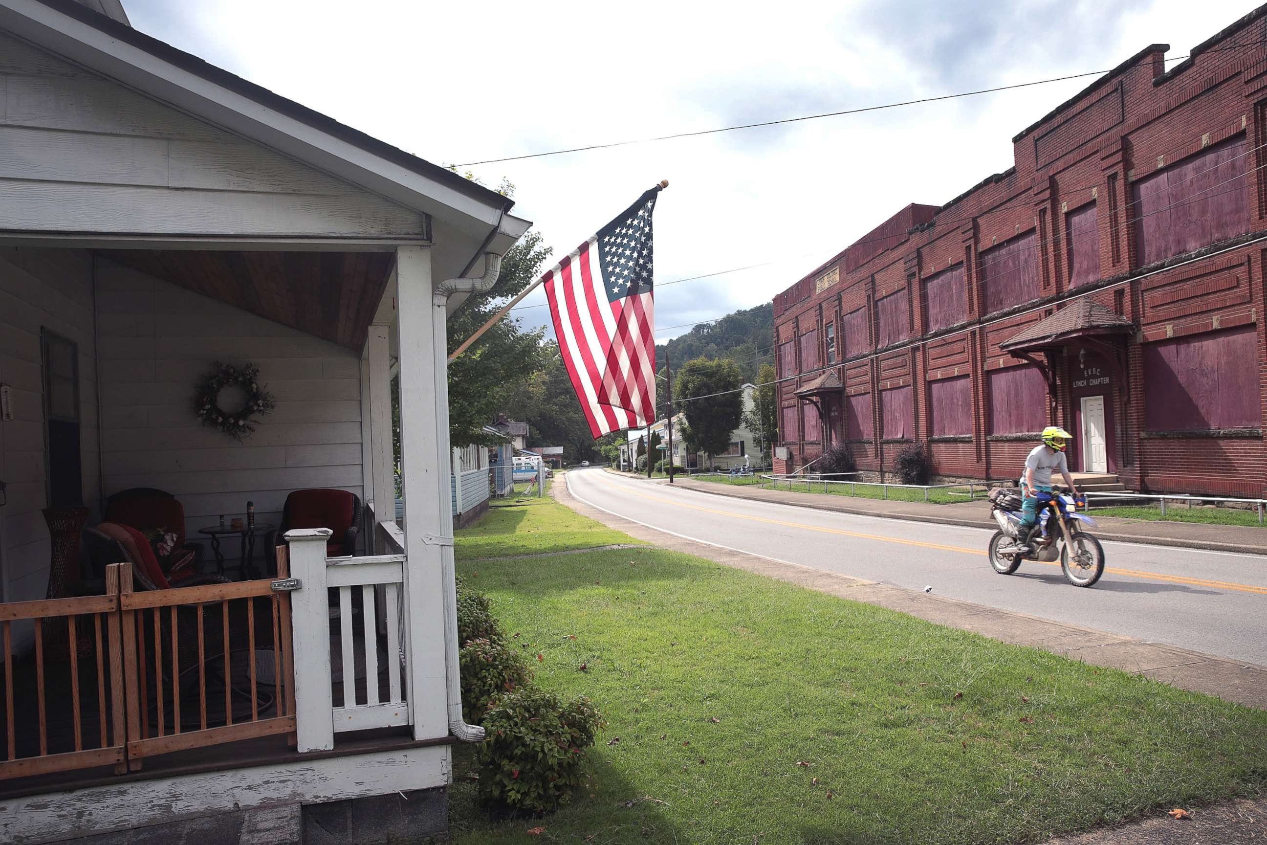 PHOTO: A home built by U.S. Steel to house the company's coal miners, Aug. 25, 2019, in Lynch, Kentucky. 
