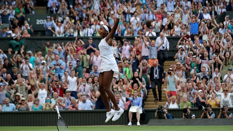 Coco Gauff stages comeback at Wimbledon, defeats Polona Hercog to