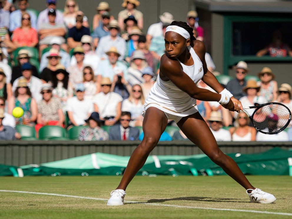 Tennis Coco Gauff Wimbledon 2024 Dusty Glynnis