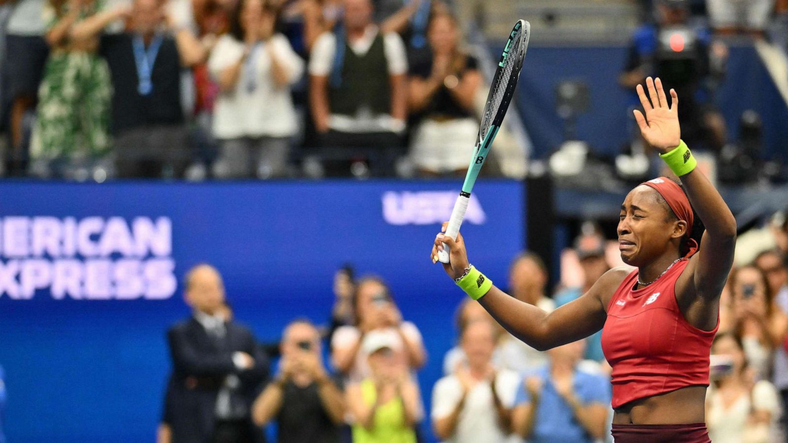 Coco Gauff's post-US Open New York minute includes Giants game, Good  Morning America and Today