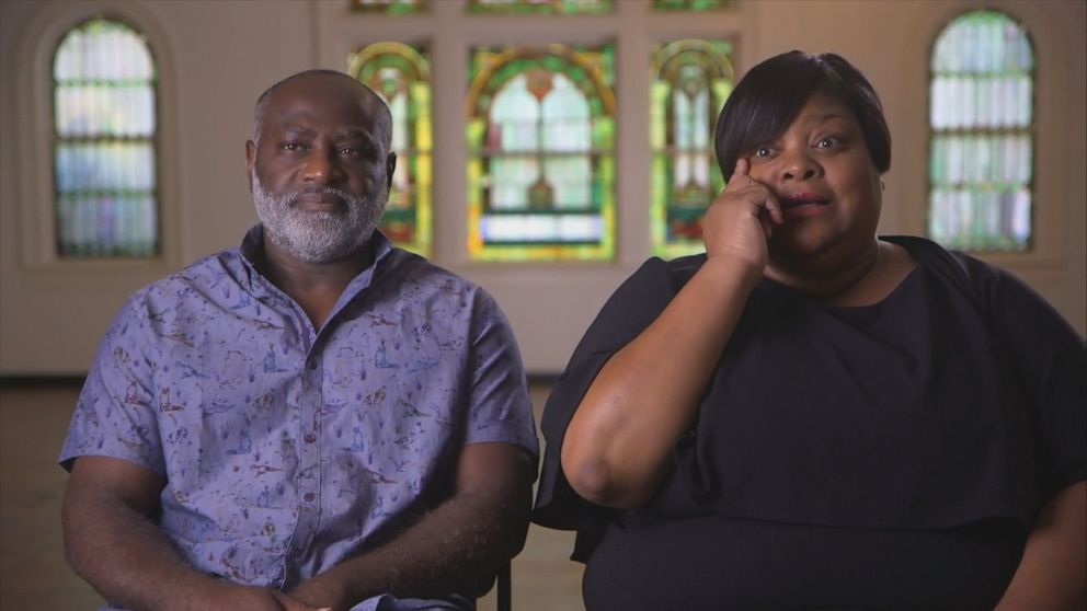 PHOTO: Heather and Tyrone Coggins are the niece and brother of Timothy Coggins, who was murdered in a racially motivated attack in 1983. They spoke about how their story relates to Ahmaud Arbery and George Floyd, who were killed this year.