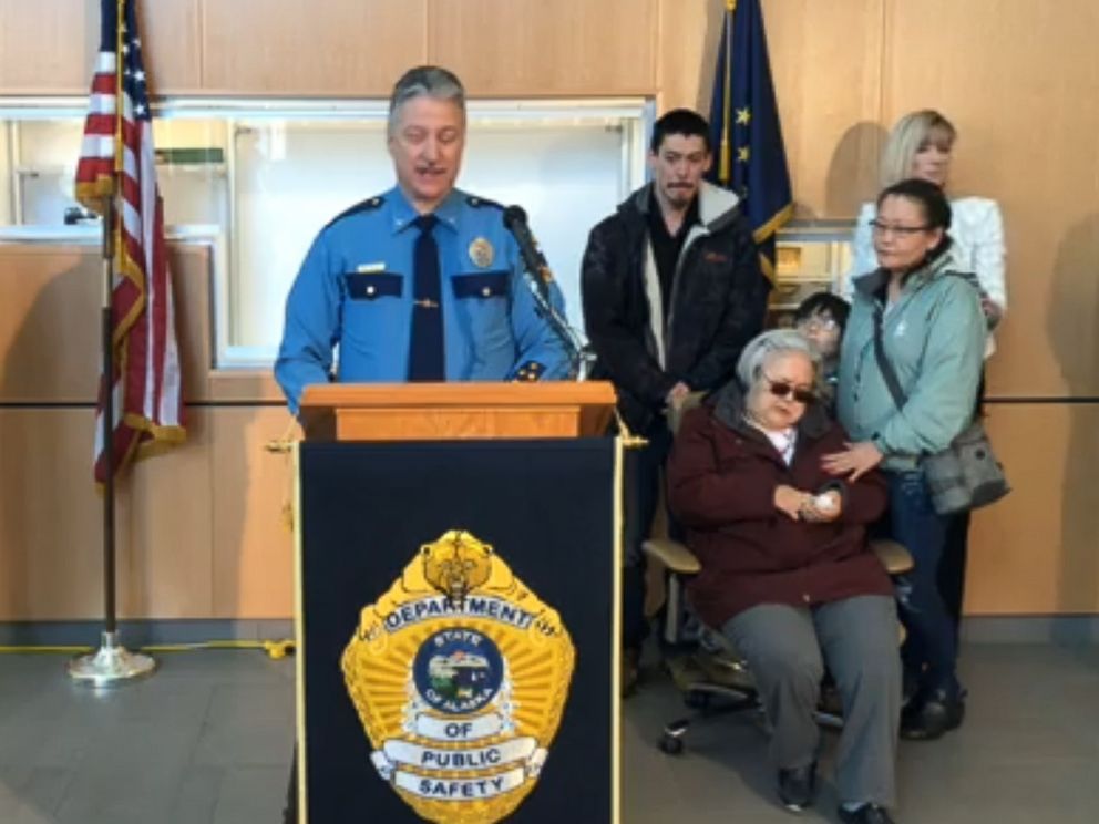 PHOTO: Col. Barry Wilson of the Alaska State Troopers speaks at a press conference to announce an arrest in the 1993 cold case murder of 20-year-old Sophie Sergie, Feb. 15, 2019.