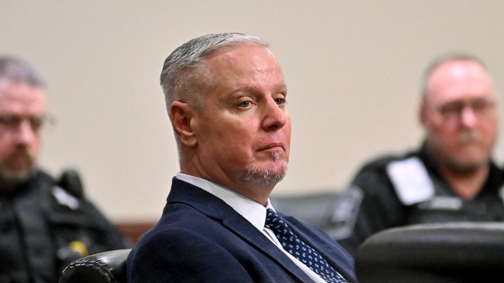 PHOTO: Colin Gray, the father of Apalachee High School shooting suspect Colt Gray, listens during his trial, Feb. 27, 2026, at the Barrow County Courthouse in Winder, Ga.