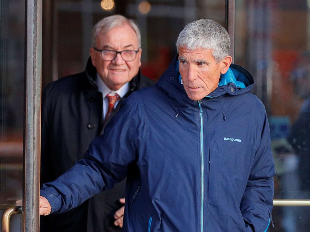 PHOTO: William Rick Singer leaves the federal courthouse after facing charges in a nationwide college admissions cheating scheme in Boston, March 12, 2019.