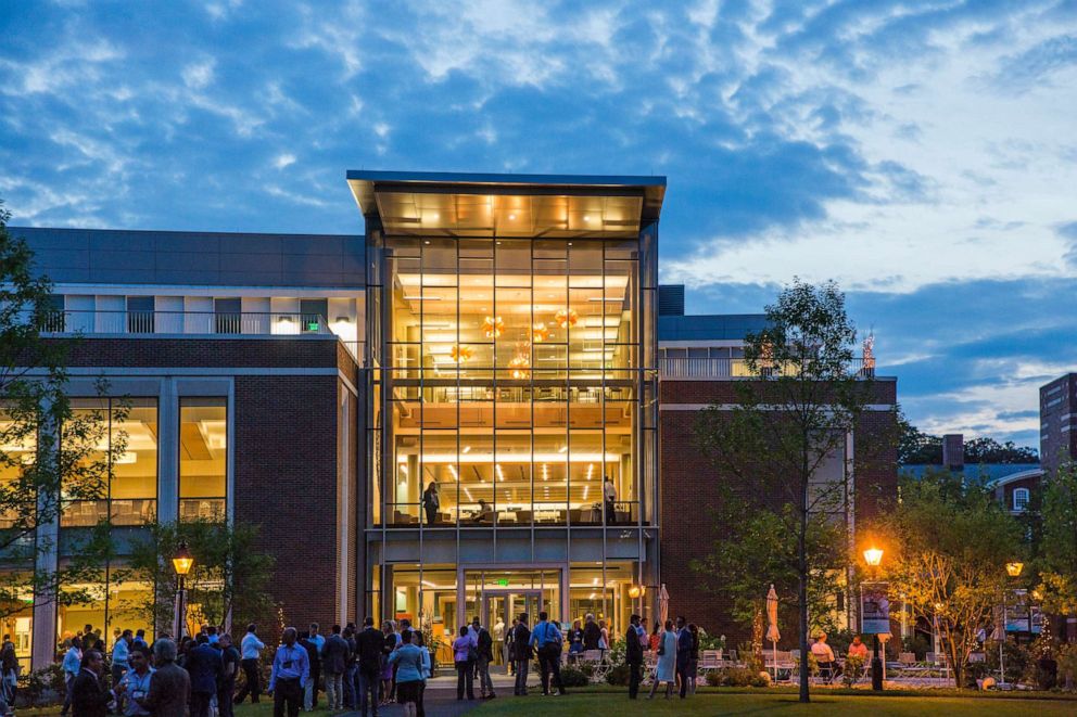 PHOTO: The campus of Harvard Business School stands in Boston, July 26, 2016.