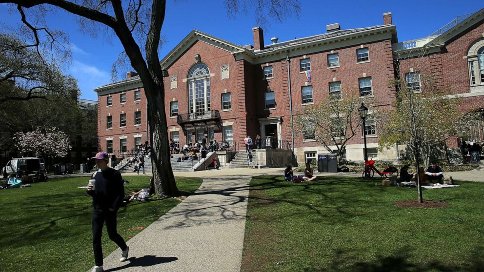 PHOTO: The Stephen Robert '62 Campus Center at Brown University in Providence, R.I., April 25, 2019. 