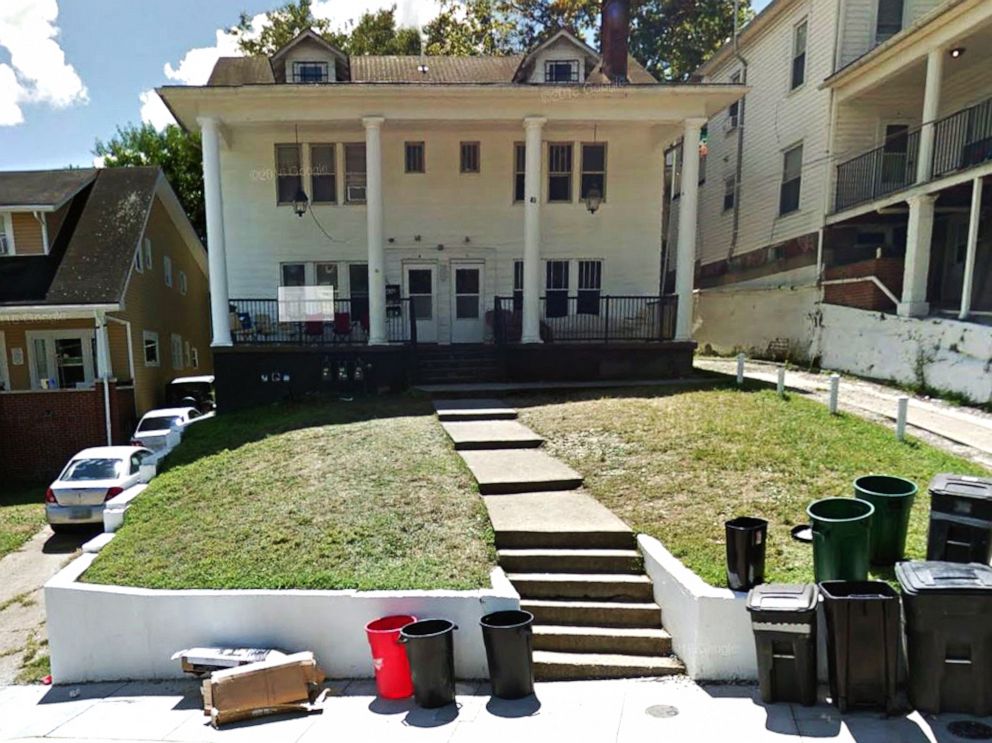 PHOTO: A 2016 photo of the apartment house, center, in Athens, O.H., where Collin Lewis Wiant, 18, of Dublin, was found unresponsive on Nov. 12, 2018.