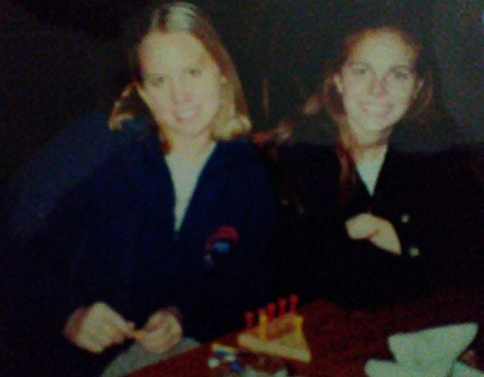 PHOTO: Michelle Porter seen in an undated photo with her childhood friend, Carly Witt Jones. 