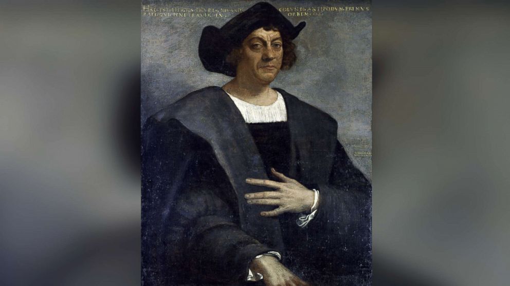 PHOTO: A 16th century portrait of Christopher Columbus in the Metropolitan Museum of Art, New York City.