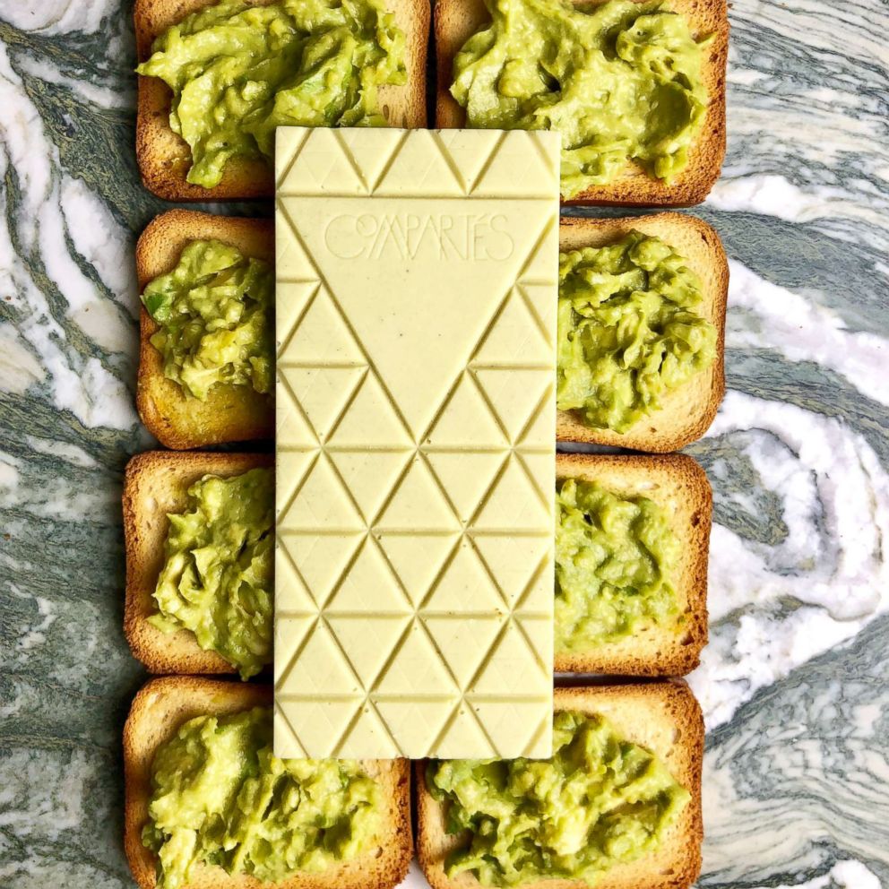 VIDEO: Avocado toast in the form of a chocolate bar is now a thing