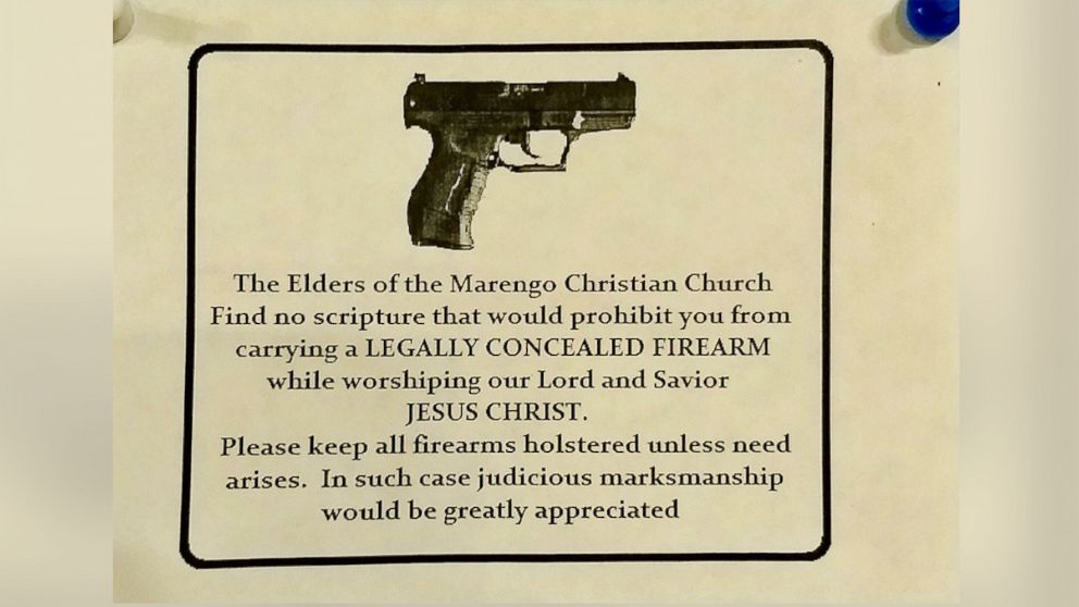 Some churches putting faith in their guns to fend off mass shootings ABC News