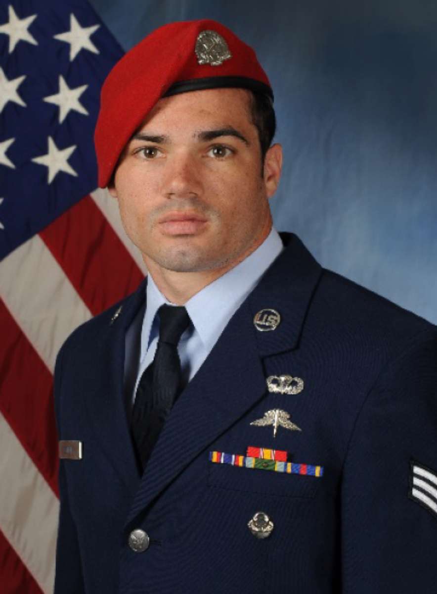 PHOTO: U.S. Air Force Staff Sgt. Cole Condiff, 29, was identified as the airman who went missing after he fell from a C-130 aircraft last week.

