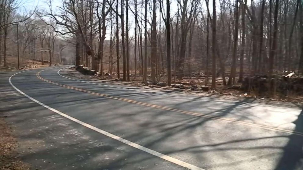 PHOTO: A young woman's bound body was discovered in a suitcase along the side of a road in Greenwich, Conn., Feb. 5, 2019.