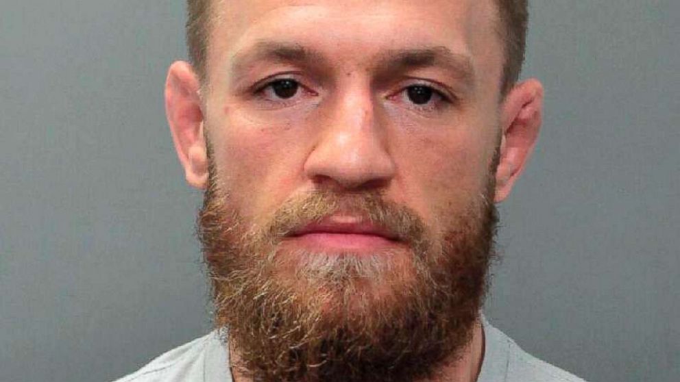 PHOTO: This photo provided by the Miami-Dade Corrections and Rehabilitation Department shows Conor McGregor.