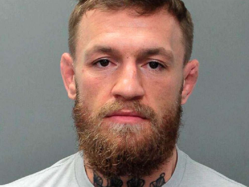 PHOTO: This photo provided by the Miami-Dade Corrections and Rehabilitation Department shows Conor McGregor.