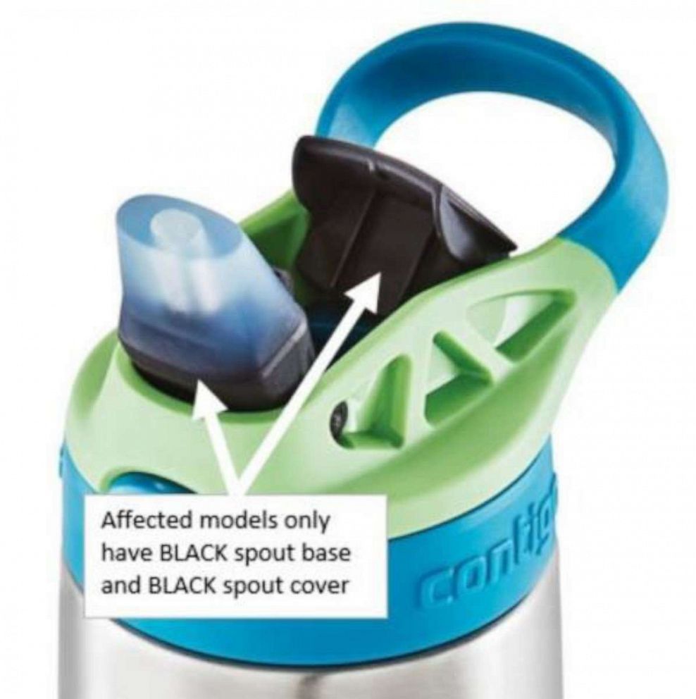 PHOTO: Contigo issues a recall of 5.7 million kids water bottles due to choking hazard. 